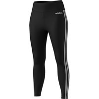 ADIDAS leggings sportivi alti 3 stripe nero donna M