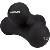 Avento Manubri Palestra Set 2 da 3 kg Nero 3 KG