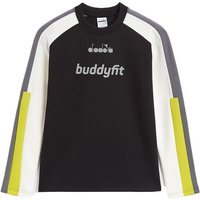Diadora Felpa Buddyfit Nero Uomo XL