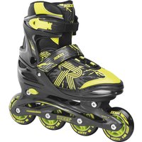 Roces Kinder Inlineskates Jockey 3.0 (38.0-41.0 (Rollen 72 mm), black/lime) Roces Kinder Inlineskates Jockey 3.0 (38.0-41.0 (Rollen 72 mm), black/lime)