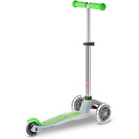 Sportolino 14% Rabatt auf das Micro Mini Deluxe Flux LED Kickboard in Neon Grün