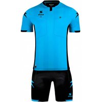Zeus Kit Arbitro Marko Schiedsrichter Trikot Set 2-tlg. Blau/Schwarz