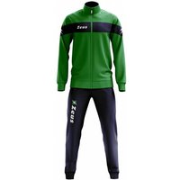Zeus Tuta Apollo Herren Trainingsanzug Grün Navy
