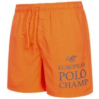 EUROPEAN POLO CHAMP Herren Badeshorts EPCSWIM-ORANGE