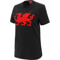 Wales WRU macron Rugby Damen T-Shirt 58195717