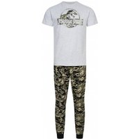 JURASSIC PARK Camo Herren Pyjama Set UNMLN035MUL