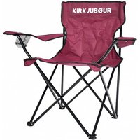 KIRKJUBØUR® "Njörd" Campingstuhl weinrot