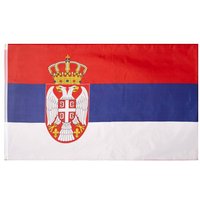 Serbien Flagge MUWO "Nations Together" 90 x 150 cm
