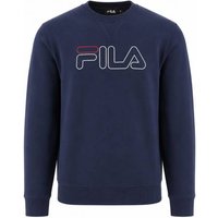 FILA "JDN" Retro Crew Sweatshirt LMSPM006-Navy