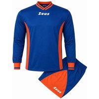 Zeus Kit Dedalo Trikot-Set 2-teilig blu/rosso