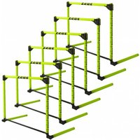 Zeus größenverstellbare Trainings Hindernishürde Höhe 10-60 cm 6er-Pack