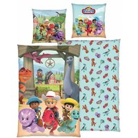 Dino Ranch Bettwäsche Set 135 x 200 cm + 80 x 80 cm 4434601050
