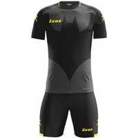 Zeus Kit Hero Trikot-Set mit Shorts schwarz grau