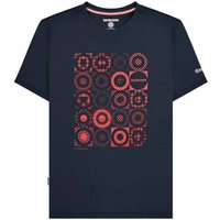 Lambretta Target Patern Tee Herren T-Shirt SS4003-NAVY