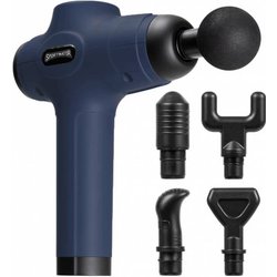 Sportinator® Level Up Pistola Massaggiante Con Vari Accessori E Custodia Per Il Trasporto, Massaggiatore Elettrico Manuale Con Connettore USB-C E Schermo Lcd (Blu) Sportinator® Level Up Pistola Massaggiante Con Vari Accessori E Custodia Per Il Trasporto, Massaggiatore Elettrico Manuale Con Connettore USB-C E Schermo Lcd (Blu)