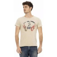 TRUSSARDI Action Herren T-Shirt Sand 2AT17D005