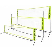 Zeus 3-in-1 Fußballtennis Volleyball Badminton Netzanlage
