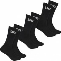 DC Shoes Sport Crew Unisex Socken 3 Paar schwarz DC-02 CREW