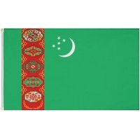 Turkmenistan MUWO "Nations Together" Flagge 90x150cm