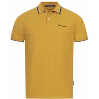 BEN SHERMAN Twin Tipped Herren Polo-Shirt 0076270NR-GOLD