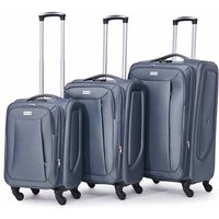 VERTICAL STUDIO "Tromso" 20" 24" 28" Stoffkoffer 3er-Set grau