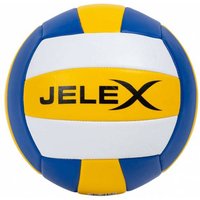 JELEX Softtouch Volleyball yellow darkblue white