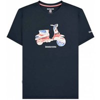Lambretta Scooter Flag Tee Herren T-Shirt SS1208-NVY