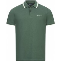 BEN SHERMAN Twin Tipped Herren Polo-Shirt 0076270NR-Green