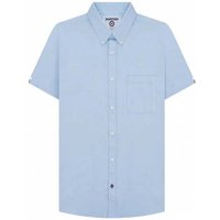 Lambretta Oxford Herren Kurzarm Hemd RWIS1459-SKY