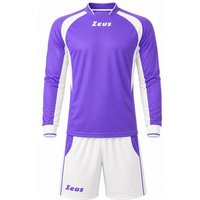 Zeus Kit Pippo Trikot-Set + Shorts 2-teilig viola/bianco