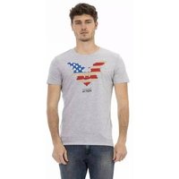 TRUSSARDI Action Herren USA T-Shirt Grau 2AT02F013