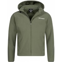 KIRKJUBØUR® "Hestur" Herren SOFTSHELLjacke 10.000 mm Wassersäule grün