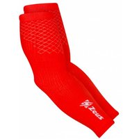 Zeus Kompression Armsleeves Strick Ellbogenbandage orange
