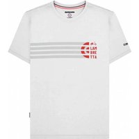 Lambretta Scooter Stripe Tee Herren T-Shirt SS4005-WHT