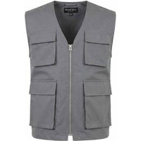 BRAVE SOUL® Radar Utility Herren Cargo Weste MJK-RADAR-1