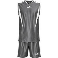 Zeus Kit Sante Basketball Trikot + Shorts nero/bianco