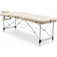 SPORTINATOR Premium 3 Zonen Massageliege beige