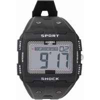 LEANDRO LIDO "Sterpeto" Unisex Sport Uhr schwarz gepunktet