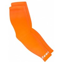 Zeus Kompression Armsleeves Strick Ellbogenbandage neonorange