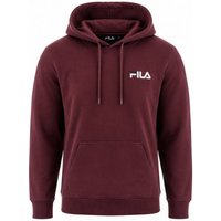 FILA "Sandro" Retro Hoodie Herren Kapuzen Sweatshirt LMSPM014-Tawny-Port