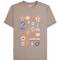Lambretta Music Icon Tee Herren T-Shirt SS1526-CINDER
