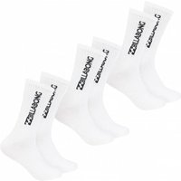 Billabong Unisex Crew Tennis Socken 3 Paar weiß BG-01 CREW
