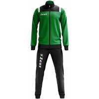 Zeus Tuta Relax Vesuvio Herren Trainingsanzug Grün Schwarz