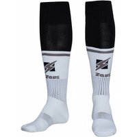 Zeus Calza United Stutzen weiß schwarz
