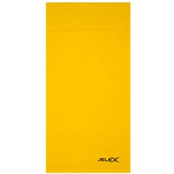 Jelex "100FIT" Asciugamano Da Palestra Con Tasca Giallo
