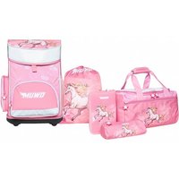 MUWO "Lil Horse" Kinder Schulranzen Set 5tlg.