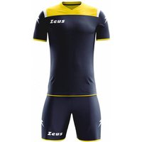 Zeus Kit Vesuvio Trikot-Set 2-teilig Navy Gelb