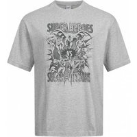 Reebok x DC COMICS Super Heroes vs Super-Villains Herren T-Shirt IB5815