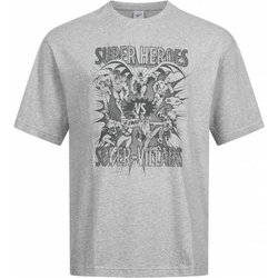 Reebok X Dc Comics Super Heroes Vs Super-Villains Uomo T-Shirt IB5815
