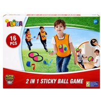 ALOHA 2 in 1 Sticky Ball Game 16-tlg. Kinder Klebeball-Spiel YG37H